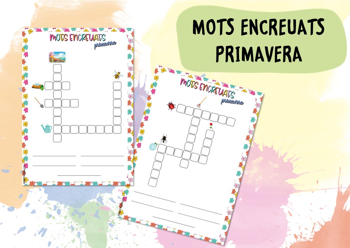 Mots encreuats primavera
