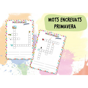 Mots encreuats primavera