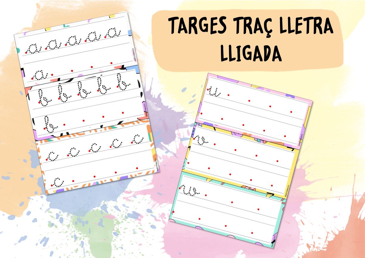 Traç lletra lligada