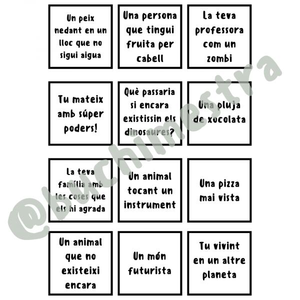 Què puc dibuixar?