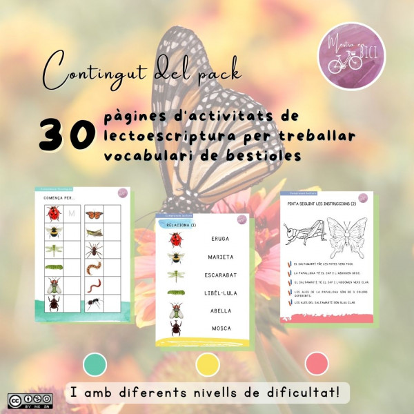 Passatemps de primavera - Bestioles