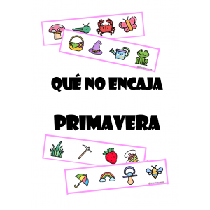 Qué no encaja - primavera