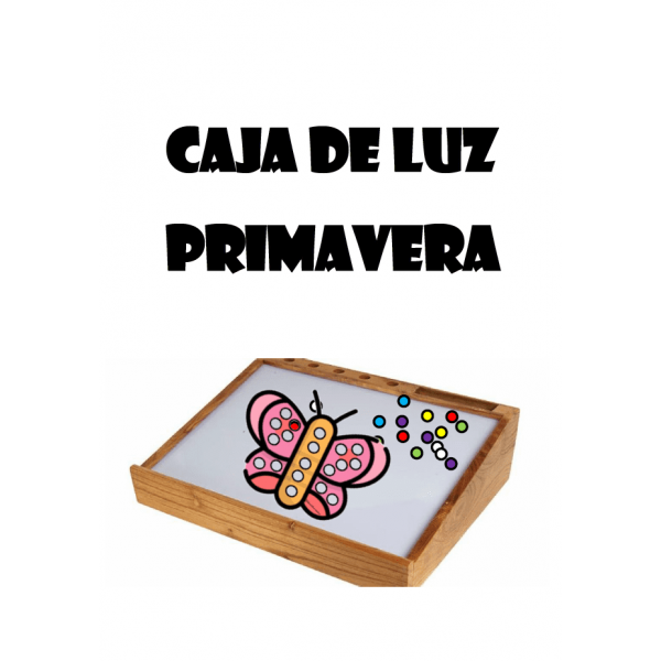 Caja de luz - primavera