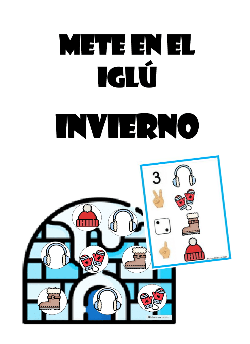 Mete en el iglú - invierno