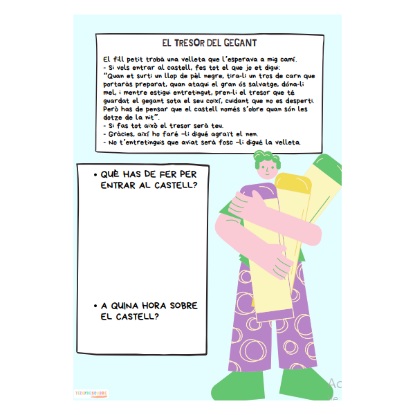 Quadern comprensió lectora