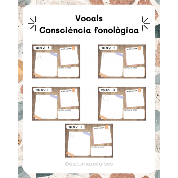 CONSCIÈNCIA FONOLÒGICA : VOCALS