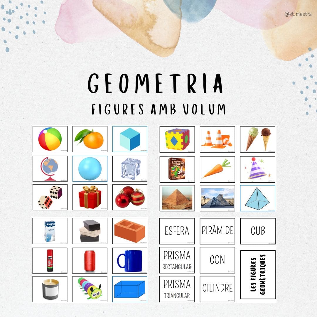 Figures geomètriques volum