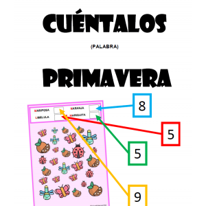 Cuéntalos palabra - primavera