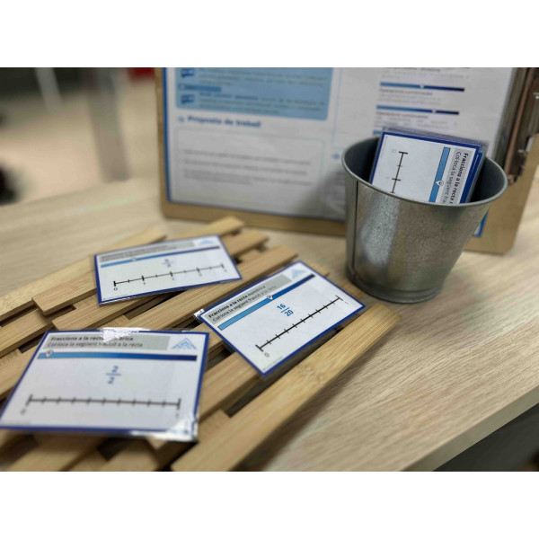 Fraccions a la recta numèrica