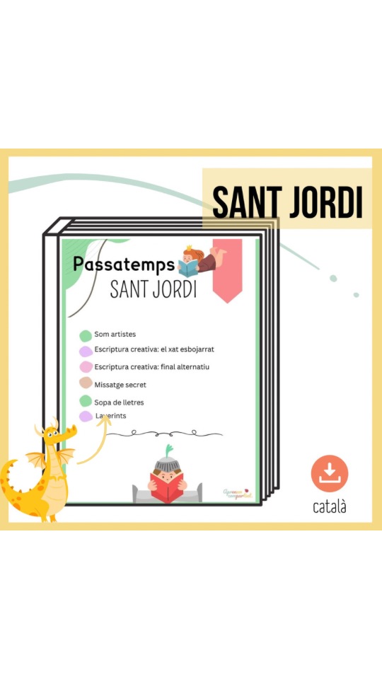 Passatemps Sant Jordi_cicle mitjà i superior