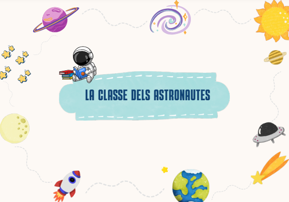 DECORACIÓ AULA - ASTRONAUTES