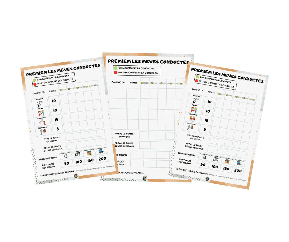 Plantillas regulación de conducta