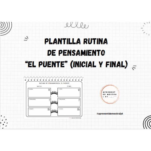 Rutina de pensamiento El puente
