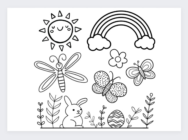 MURAL COLABORATIVO DE PRIMAVERA