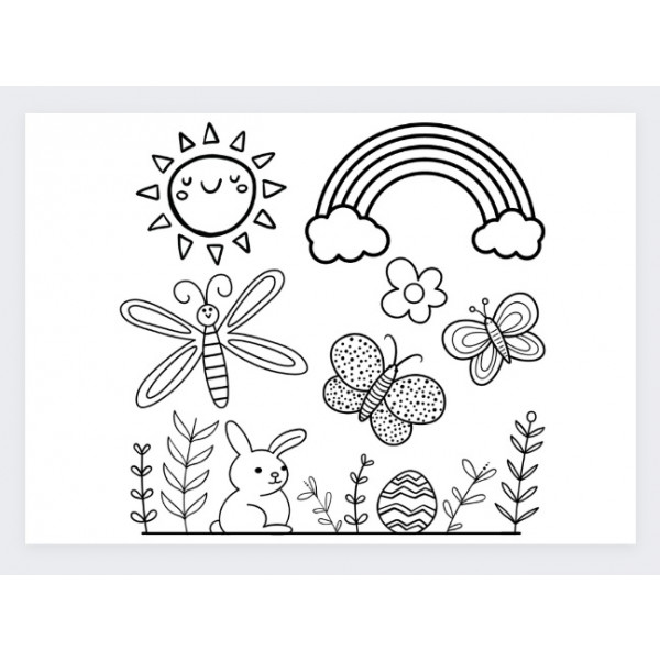 MURAL COLABORATIVO DE PRIMAVERA