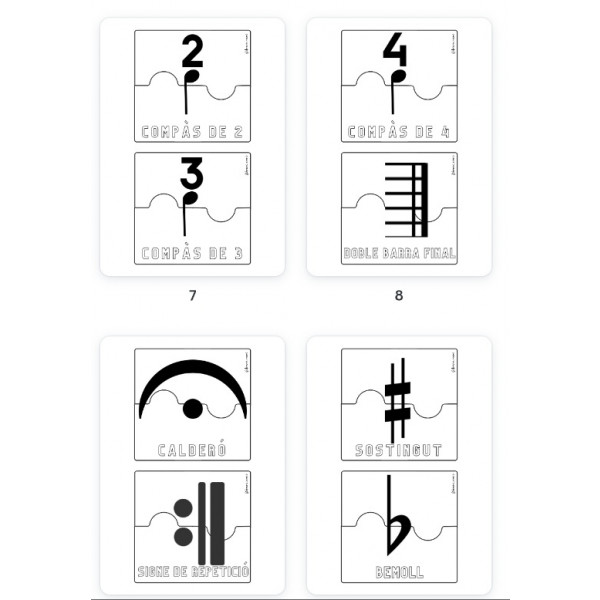 PUZZLES MUSICALES