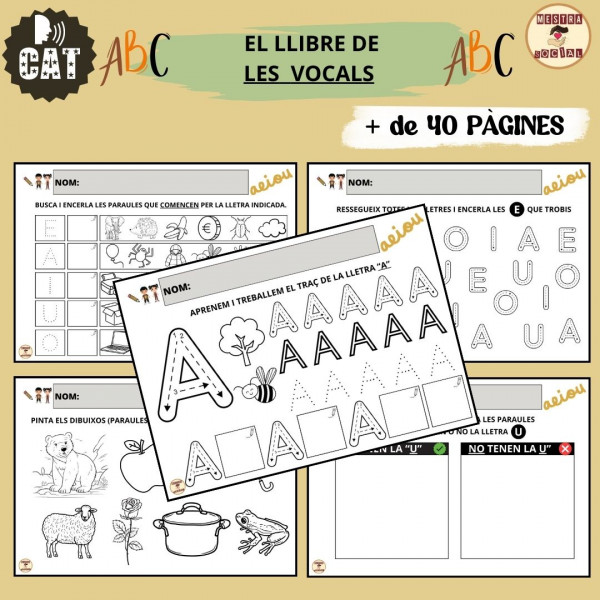 LLIBRE DE LES VOCALS