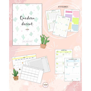 QUADERN DOCENT "cactus" 24-25