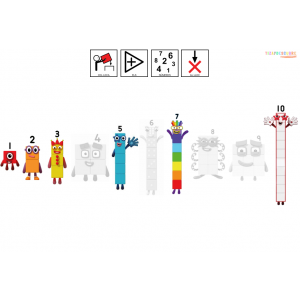 SERIACIÓN NUMBERBLOCKS 1-40