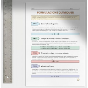 Formulació química