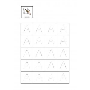 DOSSIER DE TRAÇ A PARTIR DE LES LLETRES I PICTOGRAMES