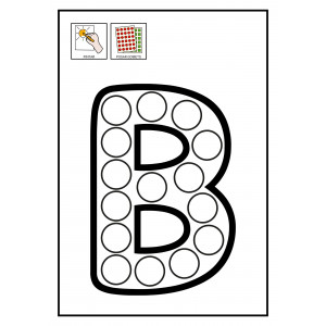 L'alfabet amb gomets