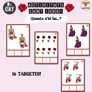 SANT JORDI - COMPTAR QUANTS N'HI HA...?