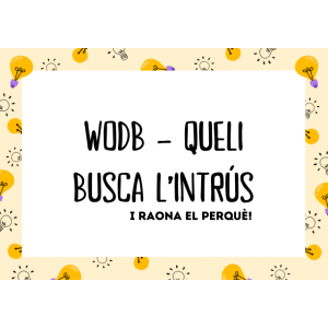 QUELI - WODB - BUSCA L'INTRÚS