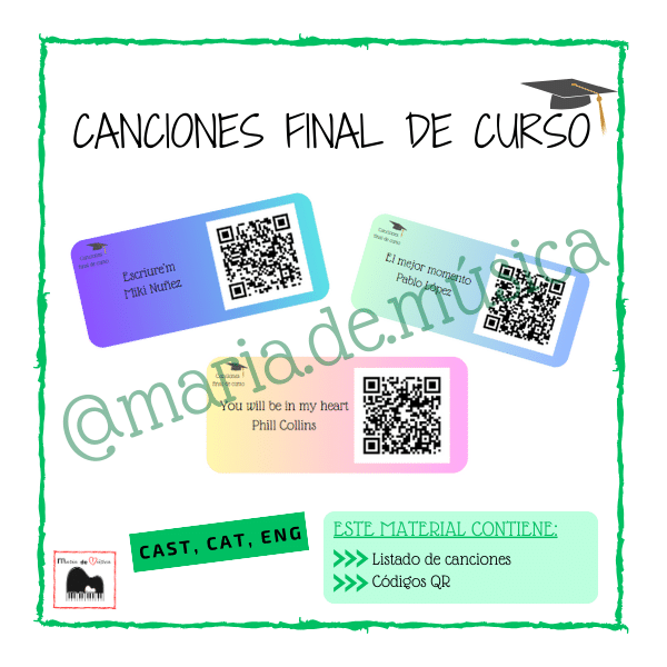 Canciones final de curso