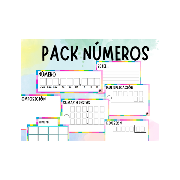Pack números