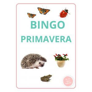 BINGO PRIMAVERA IMÁGENES REALES