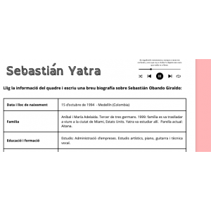 Organitzador gràfic Biografia