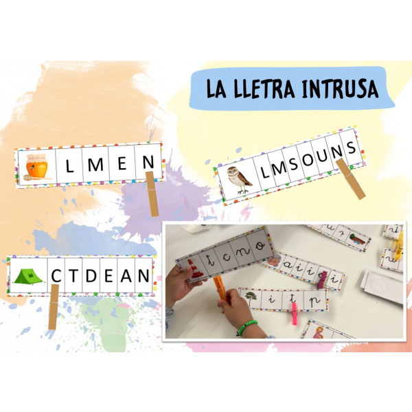 La lletra intrusa_lletra de pal