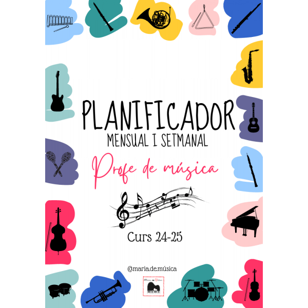 Llibreta docent música CATALÀ 24-25