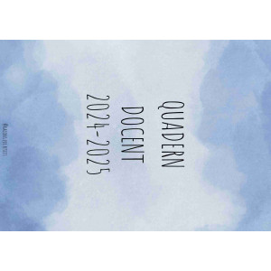 Quadern docent 24-25 (blau)