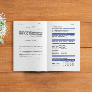 Plantilla Word para programación - Mármol
