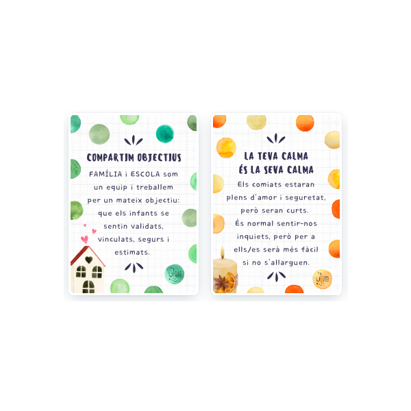 LÀMINES ADAPTACIÓ FAMÍLIES i3