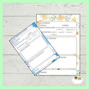 Registro de tutorías