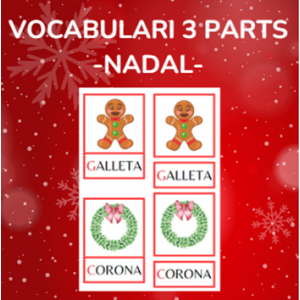 Vocabulari 3 parts - NADAL