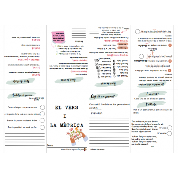 LLIBRE VERS I MÈTRICA