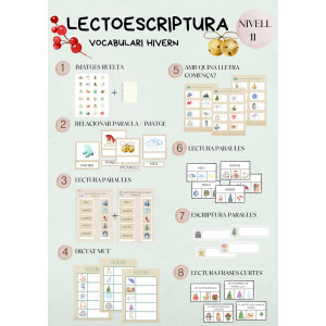 Racons lectoescriptura HIVERN/NADAL