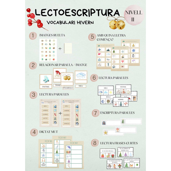 Racons lectoescriptura HIVERN/NADAL