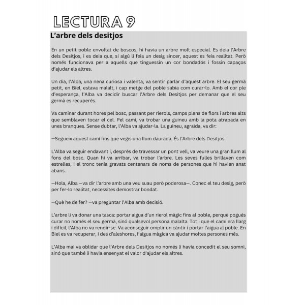 QUADERN DE LECTURA