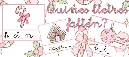 Quines lletres falten?- Nadal