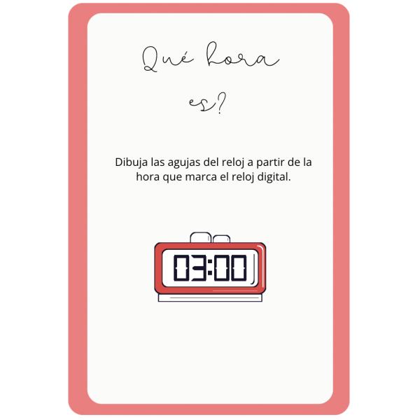 ¿Qué hora es?
