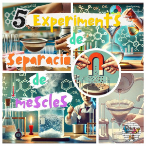 PRESENTACIÓ I EXPERIMENTS CIENTÍFICS: SEPARACIÓ DE MESCLES