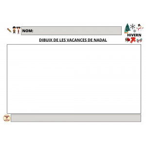 DIBUIX VACANCES NADAL