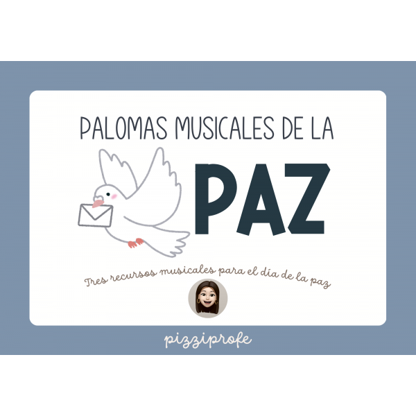 Pack de 3 recursos musicales para el día de la paz by @pizziprofe