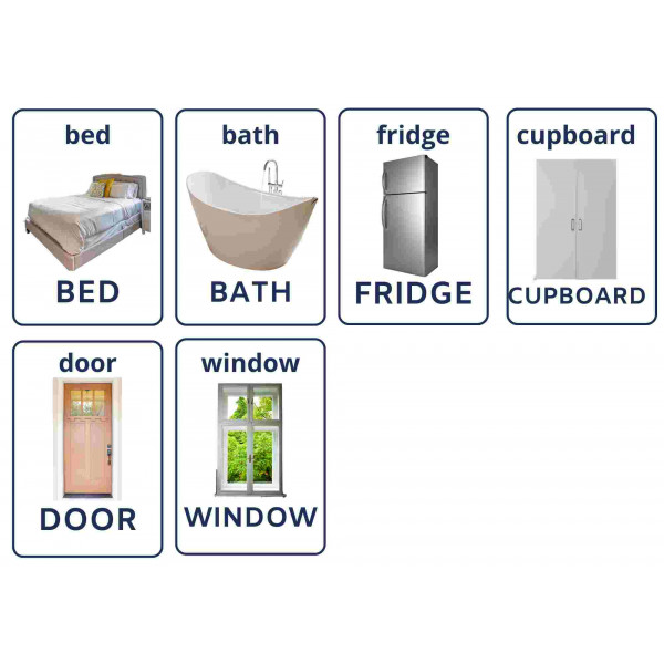 At home: writing words