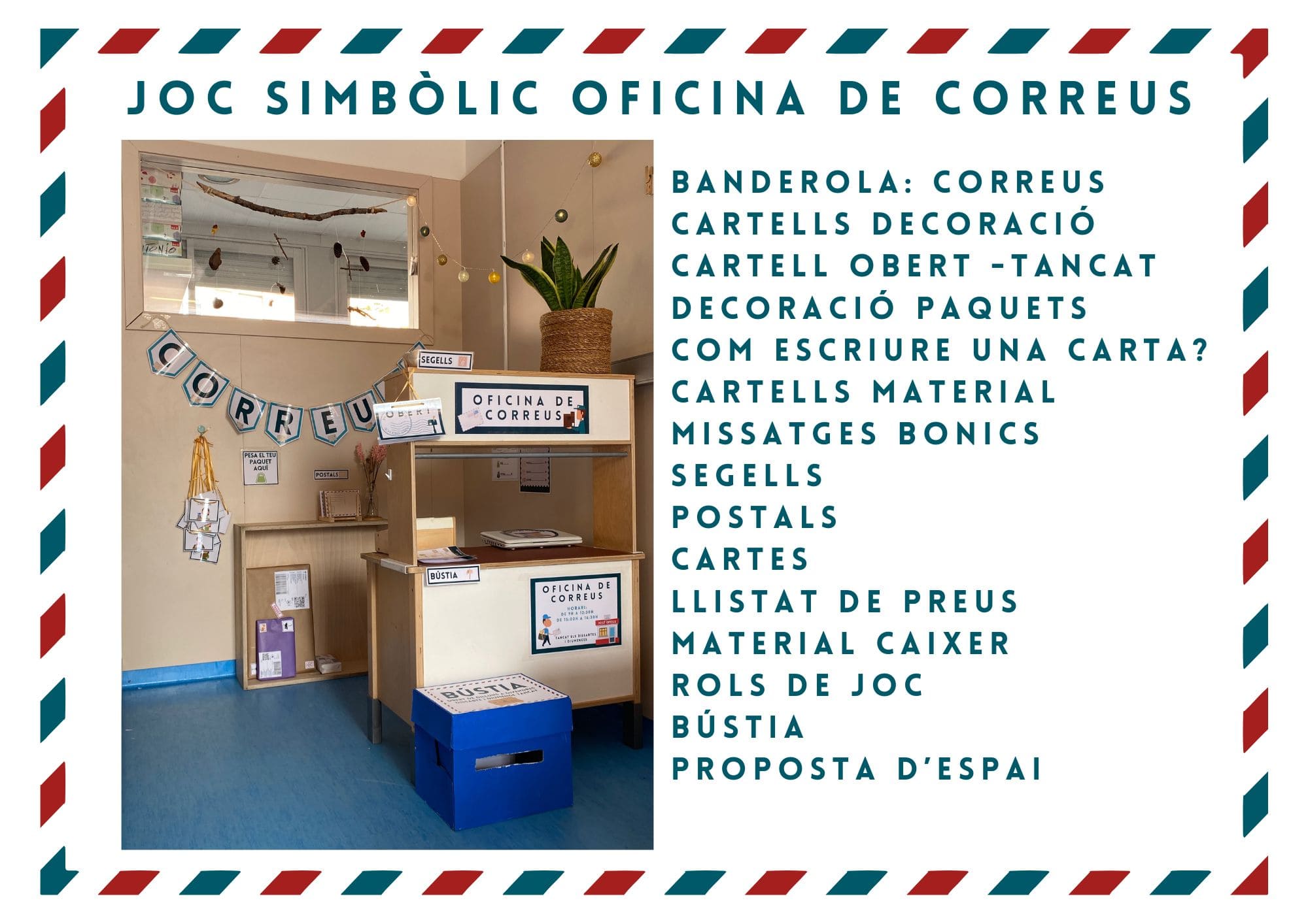 Joc simbòlic: L'oficina de correus